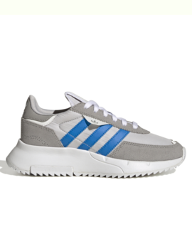 Zapatillas adidas retropy f2 j gris azul de niño.