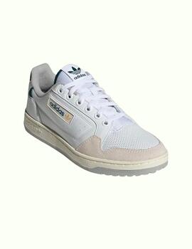 Zapatillas adidas ny 90 blanco verde de hombre.