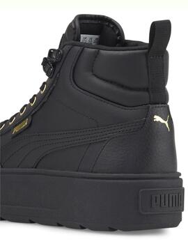 Zapatillas puma karmen mid negro de mujer.