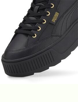 Zapatillas puma karmen mid negro de mujer.