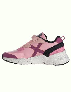 Zapatillas munich mini track vco 50 rosa de niña.