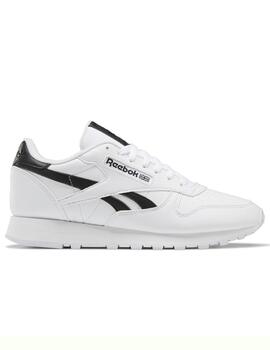 Zapatillas reebok classic vegan blanco negro de hombre.