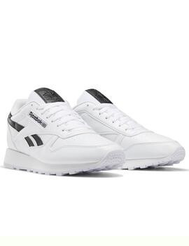 Zapatillas reebok classic vegan blanco negro de hombre.