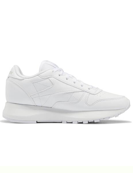 reebok leather sp j blanco niño.