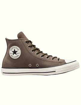 Zapatillas converse all star nubuck leather gris de hombre.