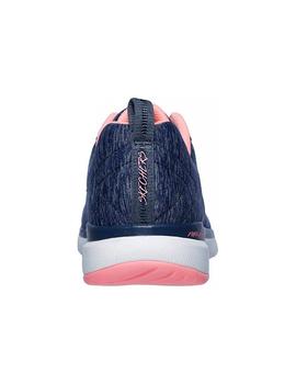 Zapatillas de Mujer Skechers13067/NVCL MARINO/ROSA