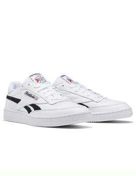 Zapatillas reebok club c revenge mu blanco negro de hombre.