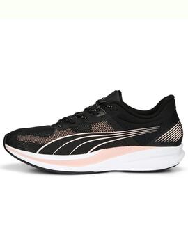 Zapatillas puma redeem profoam negro rosa de mujer.