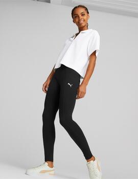 mallas puma HER High-Waist negro de mujer.