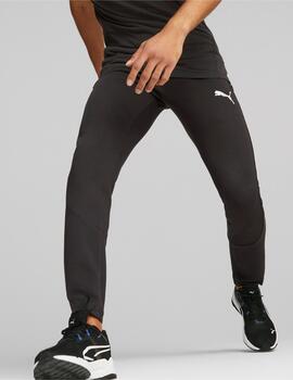 pantalón puma evostripe negro de hombre.