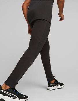 pantalón puma evostripe negro de hombre.