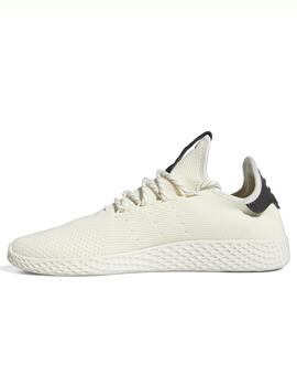 Zapatillas adidas tennis hu Pharrell Williams blanco negro.