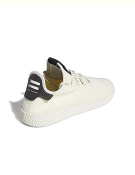 Zapatillas adidas tennis hu Pharrell Williams blanco negro.