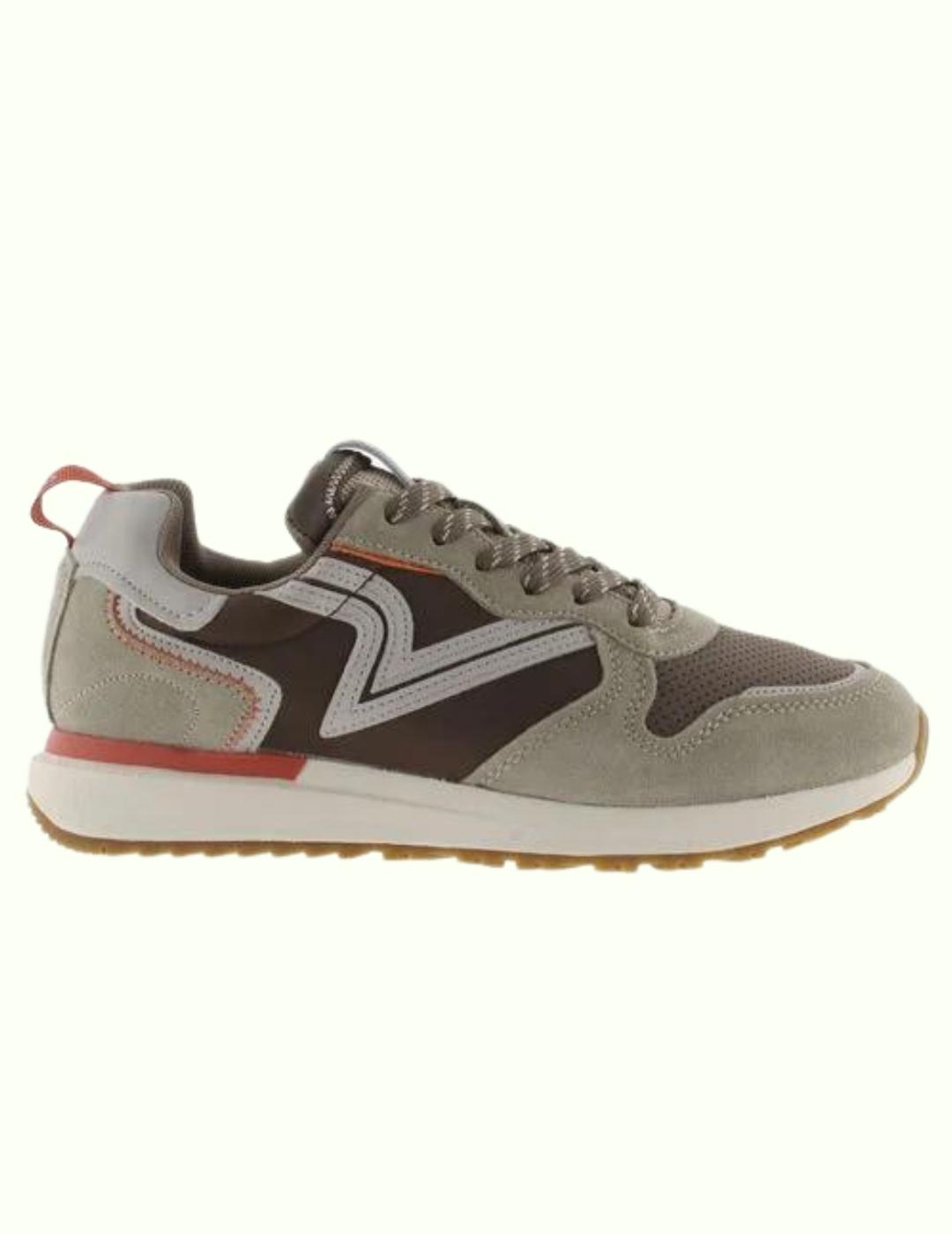 Zapatillas victoria leggera urban confort marron de hombre.