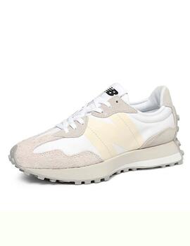 Zapatillas new balance ws327eo blanco beige de mujer.