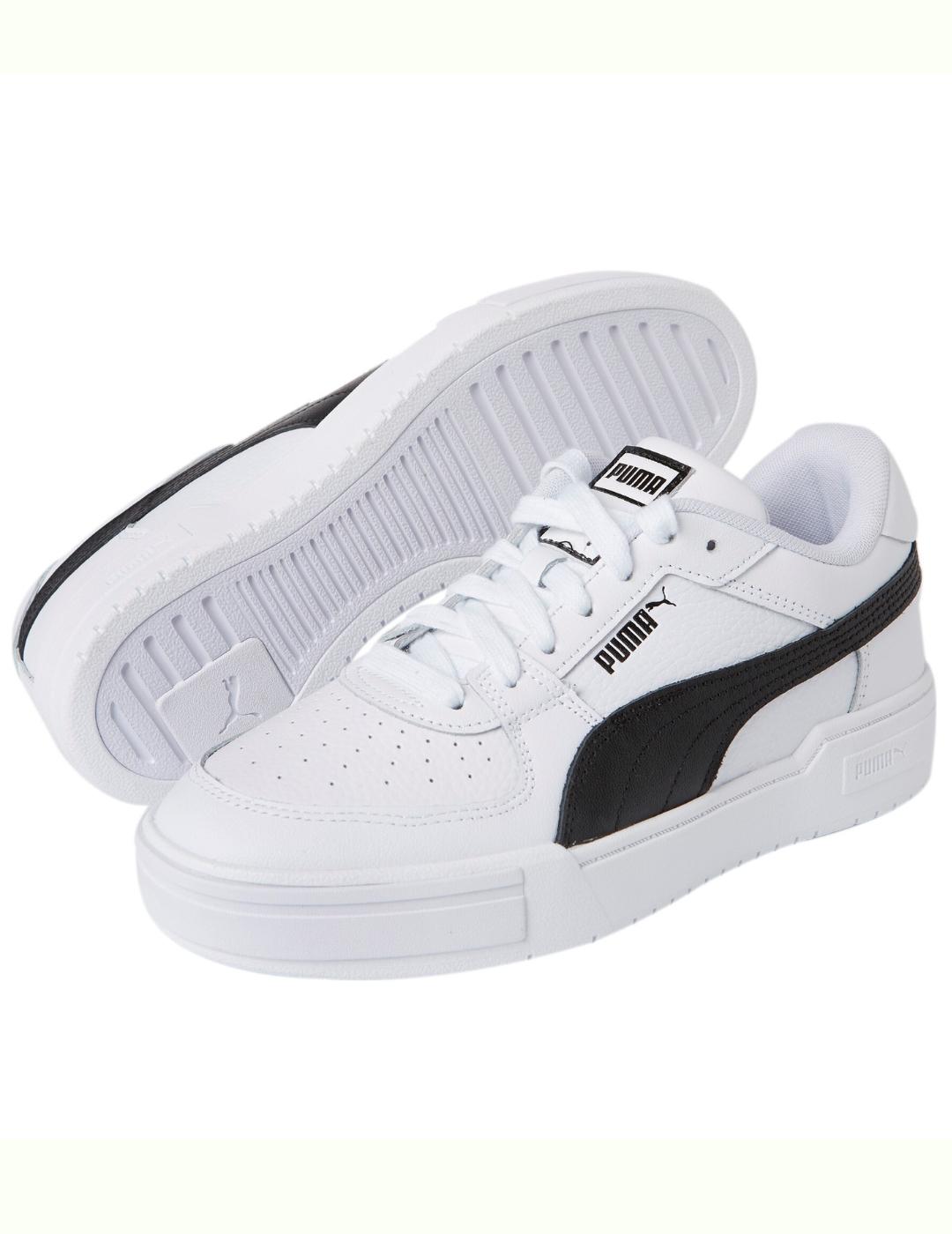 Zapatillas puma pro classic blanco negro de hombre.