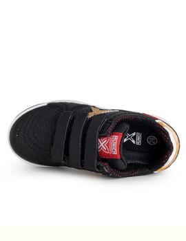 Zapatillas munich g3 profit vco 356 negro de niño.