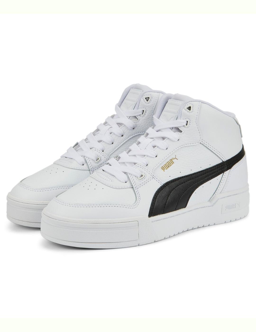 Amabilidad semiconductor imagina Zapatillas puma ca pro mid blanco negro de hombre.