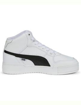 Zapatillas puma ca pro mid blanco negro de hombre.