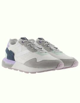 Zapatillas victoria wing patch nylon blanco de mujer.