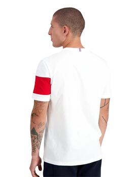 camiseta le coq sportif tricolor nº1 blanco unisex