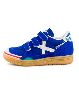 Zapatilla de niño Munich GRESCA Azul