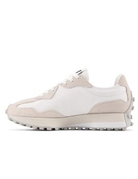 Zapatillas new balance ws327eo blanco beige de mujer.