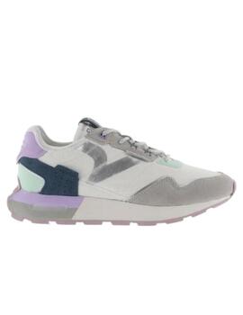 Zapatillas victoria wing patch nylon blanco de mujer.