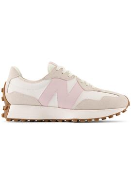 Zapatillas new balance ws327al beige rosa de mujer.