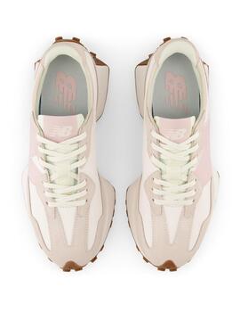 Zapatillas new balance ws327al beige rosa de mujer.