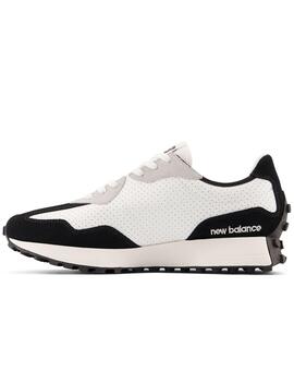 Zapatillas new balance ms327ni blanco negro de hombre.