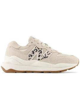 Zapatillas new balance w5740apb beige animal print de mujer.