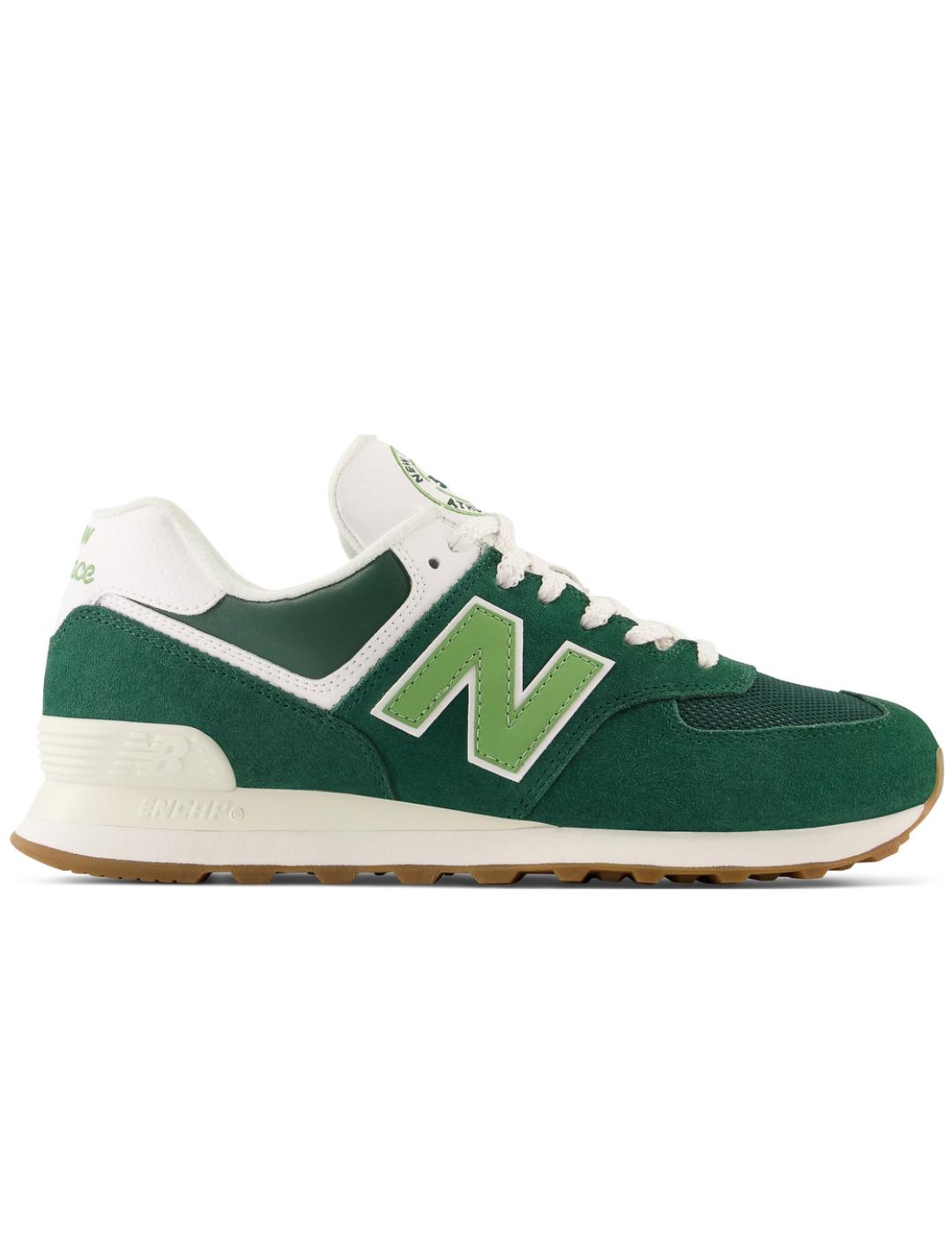 Zapatillas new balance u574ng2 verde hombre.