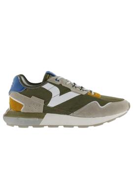 Zapatillas victoria basket wing sport verde kaki de hombre.