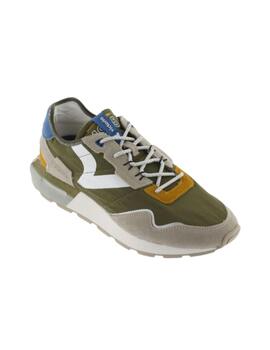 Zapatillas victoria basket wing sport verde kaki de hombre.