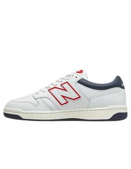 Zapatillas new balance bb480lwg blanco marino de hombre.