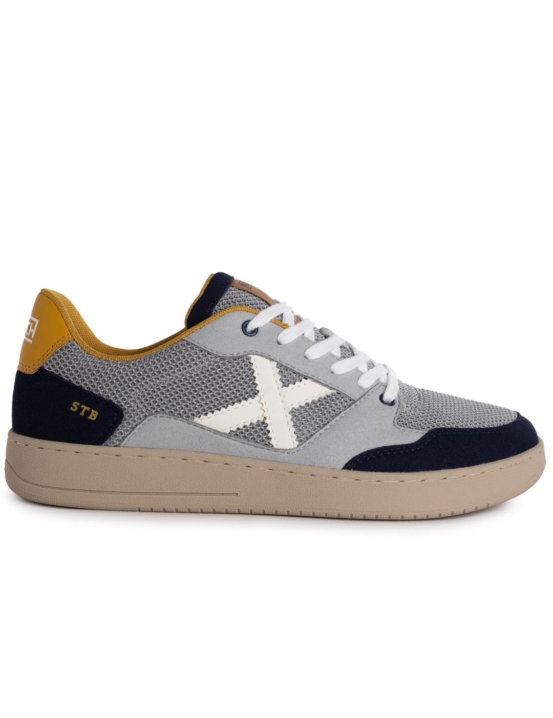 Zapatillas munich legit 38 gris marino de hombre.