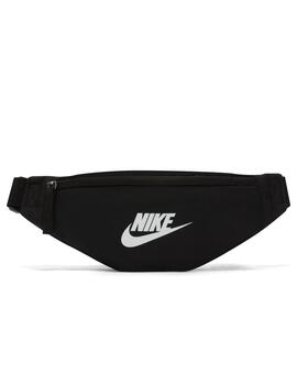 cirujano Izar Concentración riñonera nike heritage negro blanco de mujer.