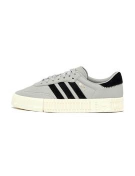 Zapatillas de Chica ADIDAS SAMBAROSE W GRIS