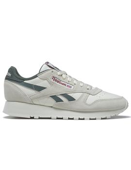 Zapatillas reebok classic leather gris marino de hombre.