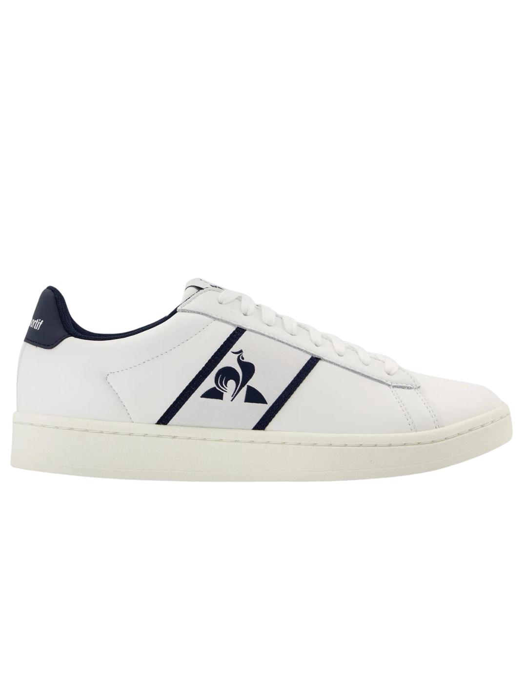 Zapatillas le coq sportif cl. soft blanco marino de hombe.