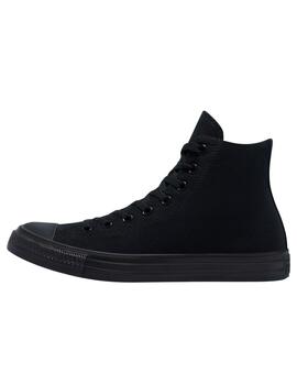 Zapatillas converse all star hi black monochrome unisex.