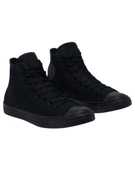 Zapatillas converse all star hi black monochrome unisex.