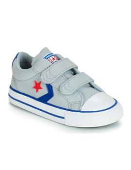 Zapatillas de Bebé Converse STAR PLAYER 2V OX GRIS