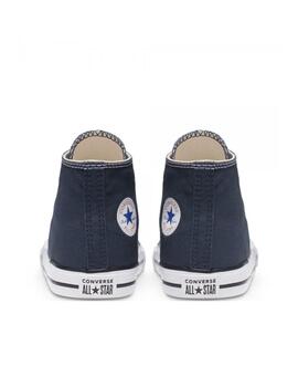 Zapatillas converse all star hi inf marino de bebé.