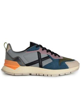 Zapatillas munich avenue 01  gris multicolor de hombre.