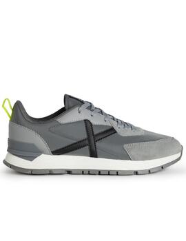 Zapatillas munich versatile 01 gris de hombre.