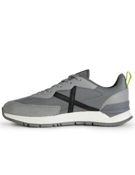 Zapatillas munich versatile 01 gris de hombre.