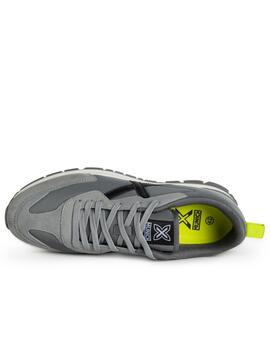 Zapatillas munich versatile 01 gris de hombre.