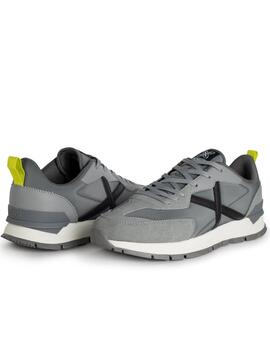 Zapatillas munich versatile 01 gris de hombre.